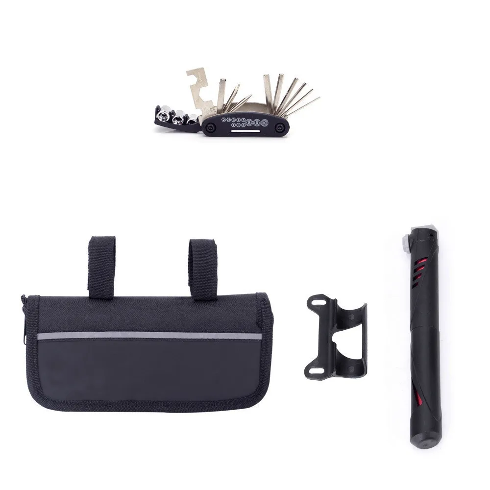 Bicycle Combination Tool Multi-function Tool Repair Tool Tire Repair Set Mini Gas Cylinder Riding Accessories