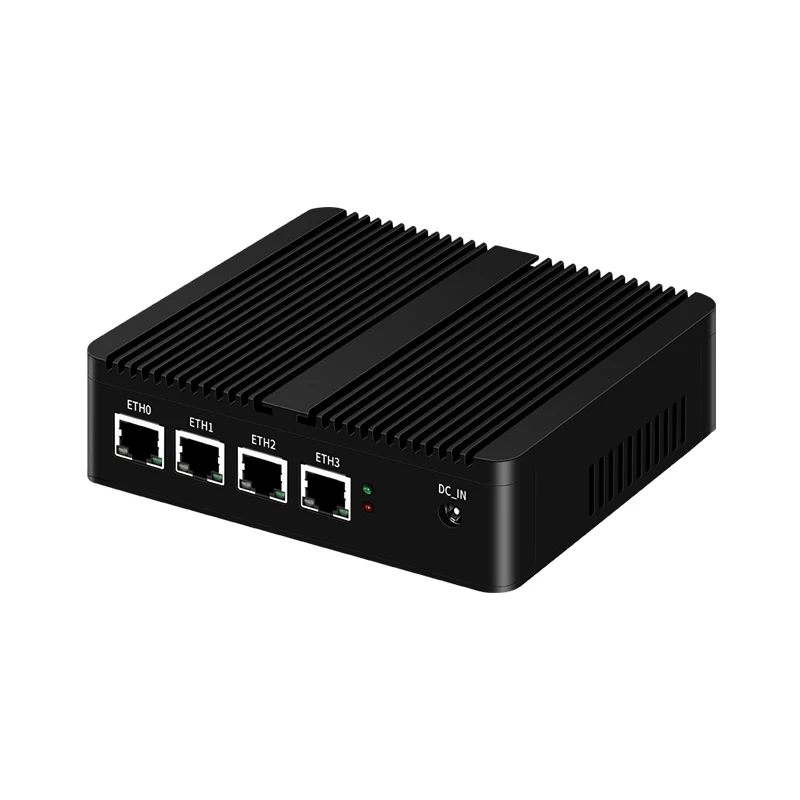 Pfsense Firewall Mini PC N100 DDR5 M.2 NVMe SSD 4x Intel Ethenret i225V i226V Windows Linux X86 Soft Router obsługuje 4G LTE WiFi