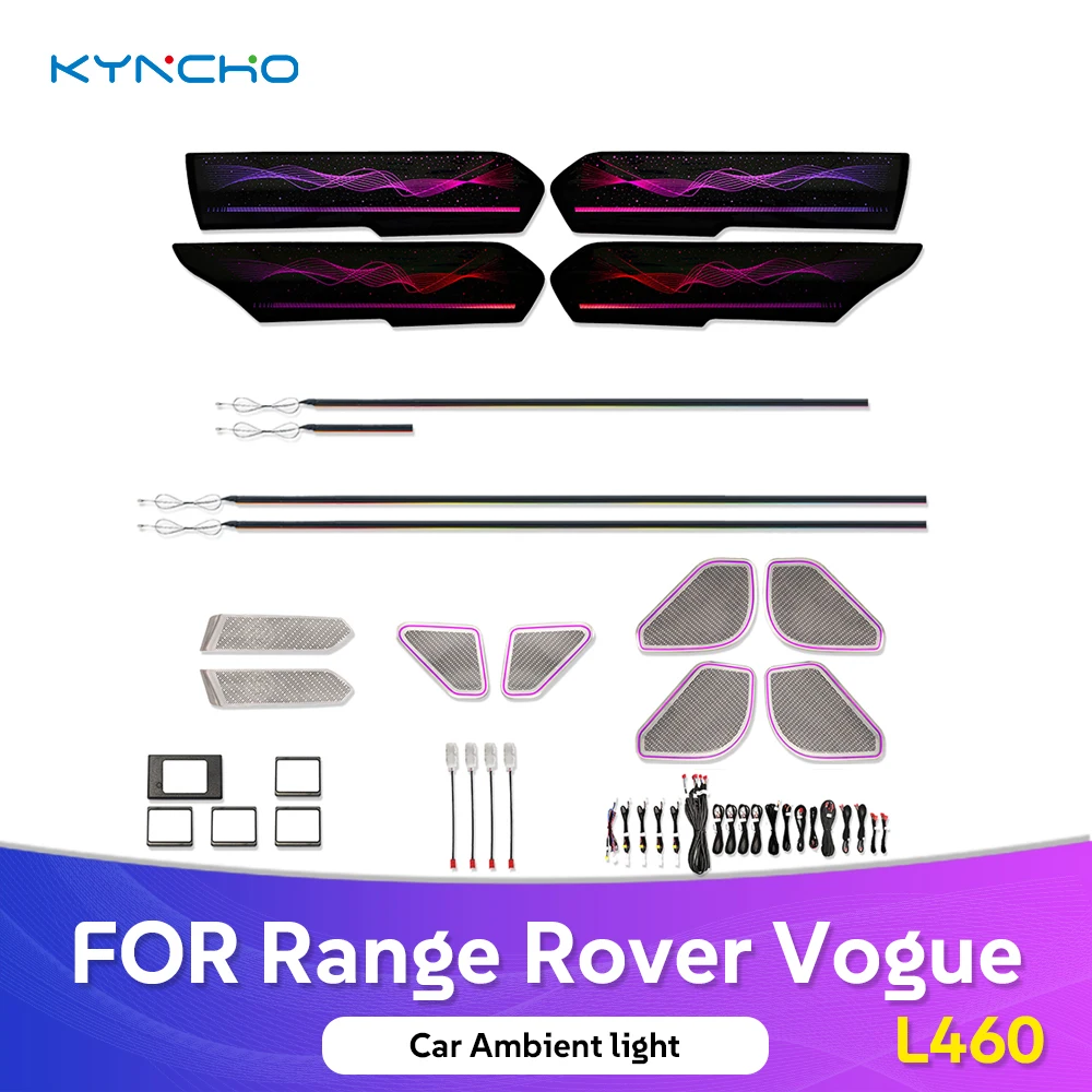 

For Range Rover Vogue L460 2022 2025 Car Ambient Light Symphony Automotive Ambient Lighting 12v Interior Lighting