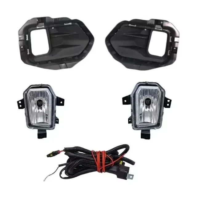 Car Light Fog Light Fog Lamp For SAIC MAXUS T60 T70 Front Fog Lamp Fog Lamp Frame With Wiring Harness SAIC MAXUS T60 T70