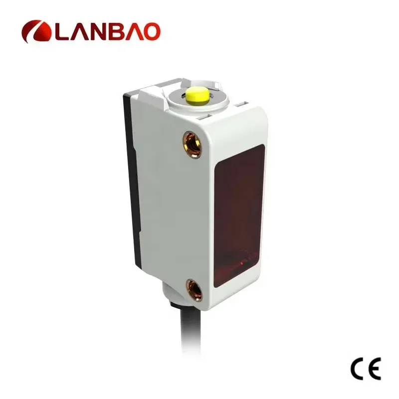 PSE series square through beam photoelectric sensor one click setting long detection distance 20m no nc switchable