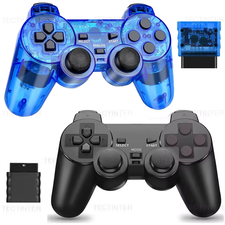 Беспроводной-геймпад-для-sony-ps2-ps1-игровой-контроллер-для-консоли-playstation-2-джойстик-usb-для-ПК-с-двойной-вибрацией
