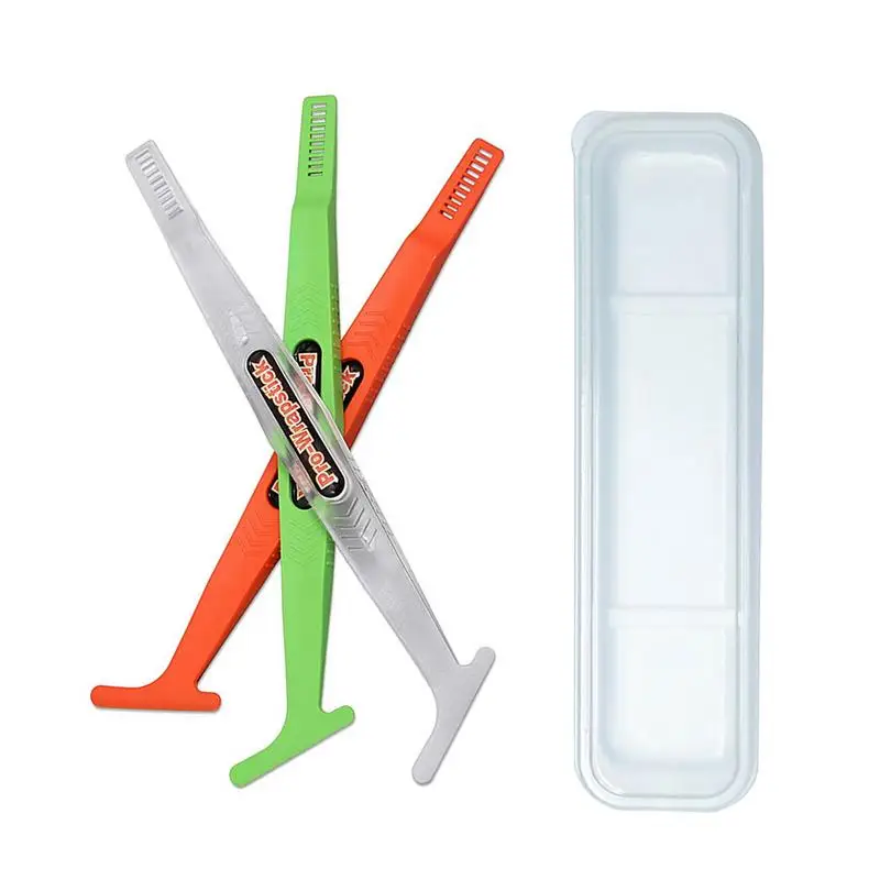 3-Piece Car Wrap Window Tint Tool Kit Wrapstick Mini Squeegee Set Car Film Wrapping Curves Slot Tint Scraper Accessories