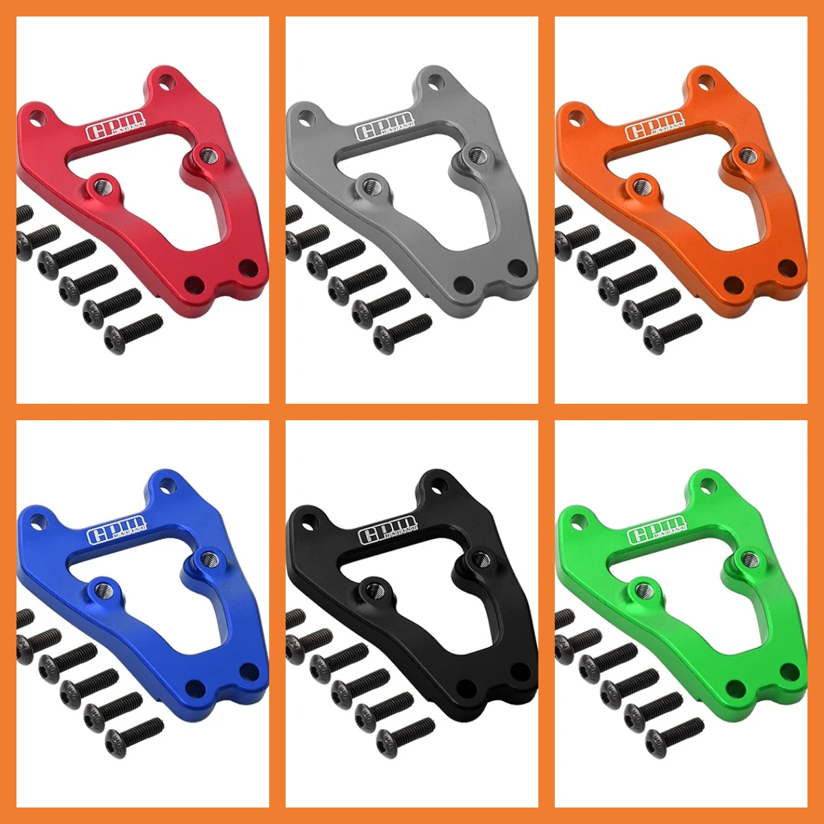 

GPM Aluminium Front Bumper Support Frame For LOSI 1/10 Lasernut Tenacity Ultra