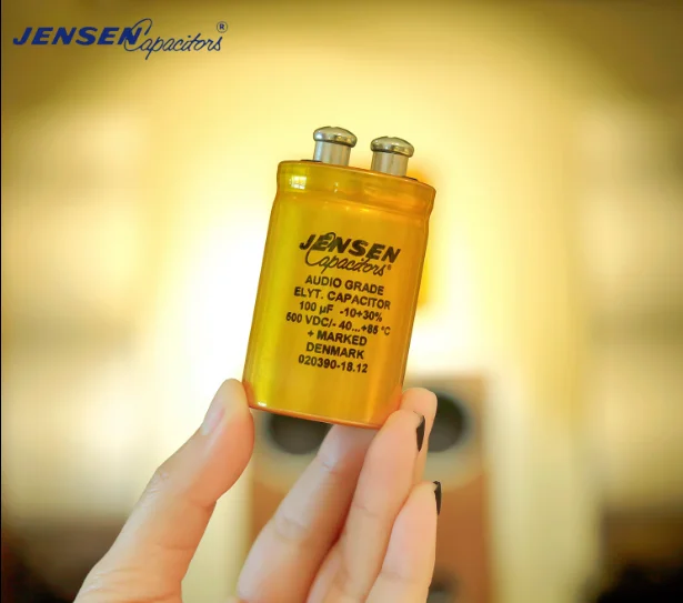 

1pcs/lot Denmark Jensen 100uf 500v 35X55MM Electrolytic capacitor original handicraft free shipping