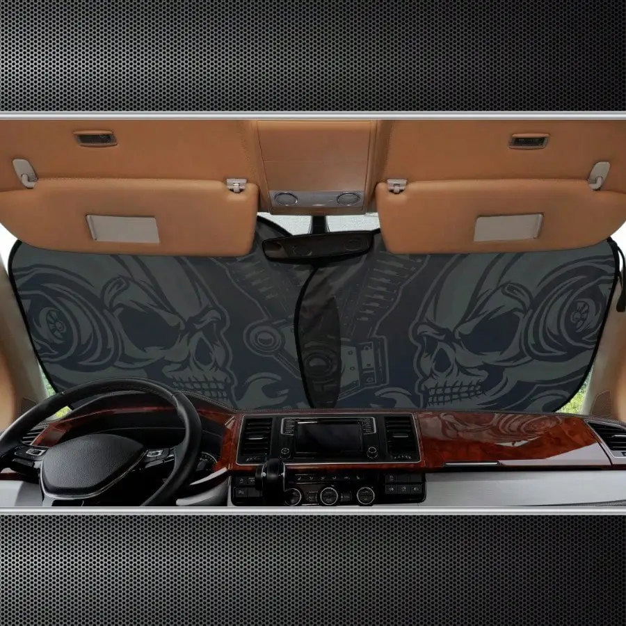 Wärmeblocker für Autoantrieb, faltbar, kompakt, maximale Größe, schwarz, 28,00 x 31,50 Zoll