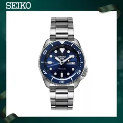 New SEIKO Watch Men's Series Original Waterproof Steel Band Round Rotatable Quartz Wristwatches SRPD53K1 for Seiko 5 Watch