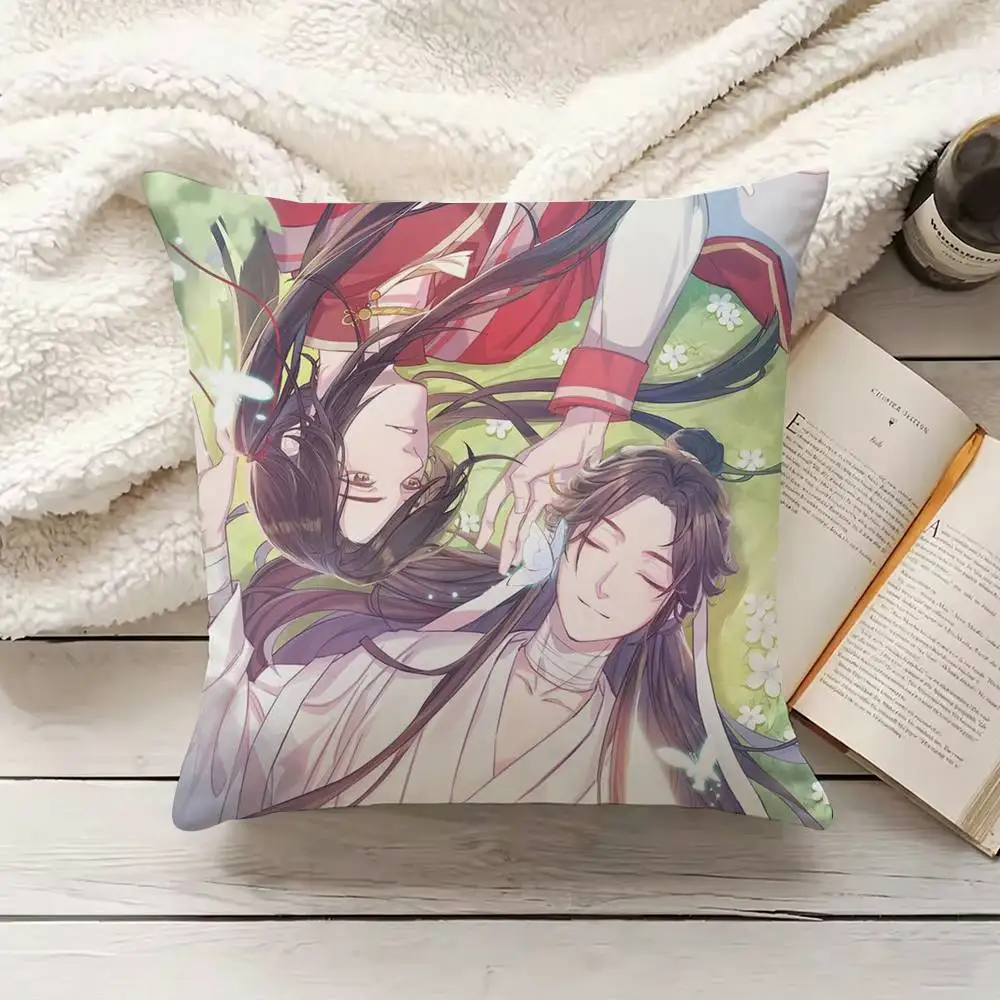 H-Heaven O-Officials B-Blessing Various Sizes Square Pillow Case For Car Home Bedchamber Decor
