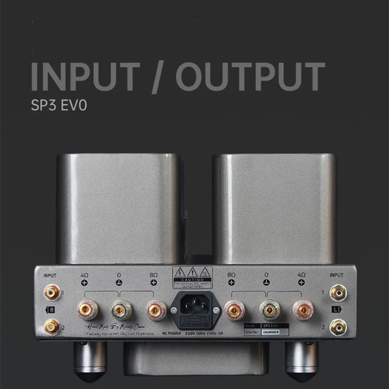 Melody SP3 EVO 25W * 2 Stereo klasa AB Push-Pull 38HE7 4JC 6 rura próżniowa W połączeniu HIFI do domu z motywem muzycznym wzmacniacz Aduio