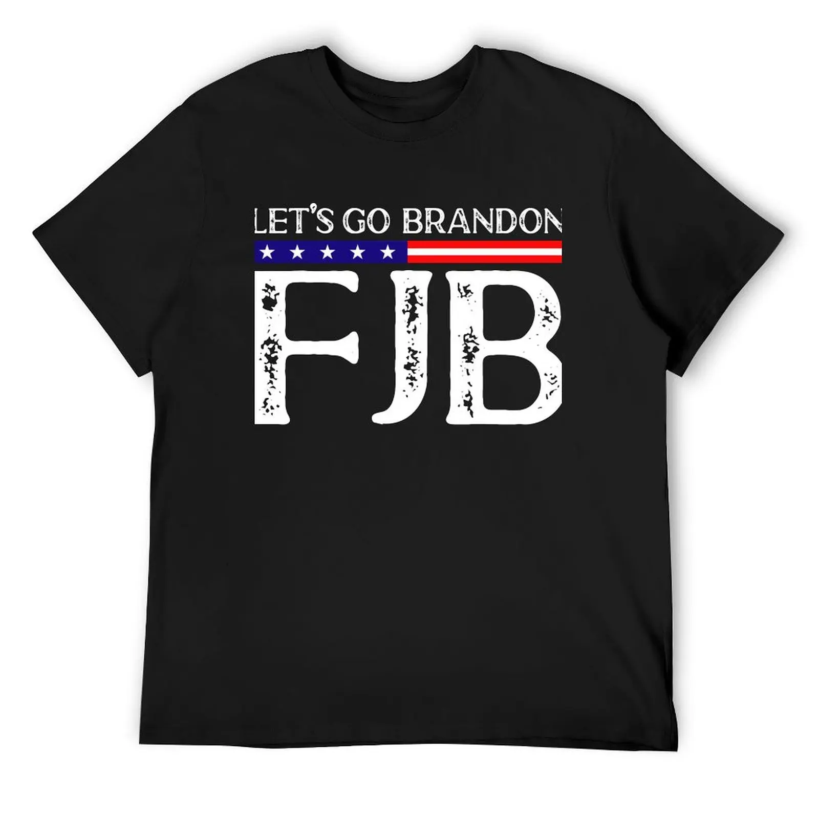

Let's Go Brandon FJB T-Shirt customs sports fans anime clothes summer top mens graphic t-shirts hip hop
