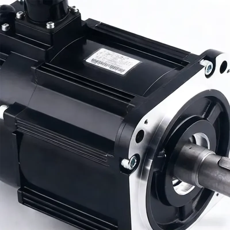 IP67 Permanent Magnet Three Phase Brushless AC Servo Motor High Response Low Noise for Semiconductor Equipment