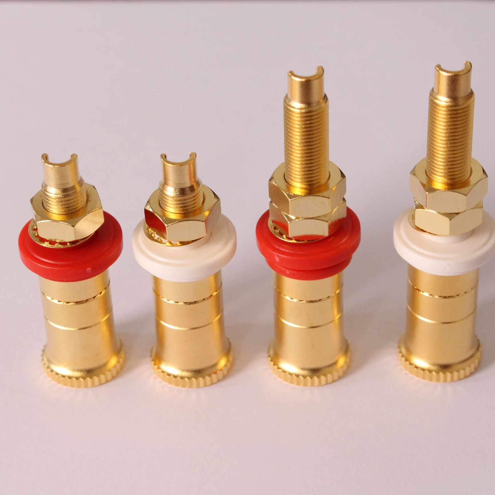 Pure Copper Sand Gold Plated Imitation WBT Amplifier Terminal Amplifier Output Seat Pure Copper Speaker Seat Speaker Terminal