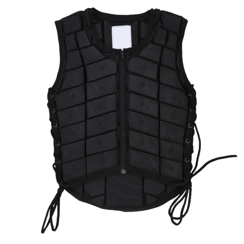 

Equestrian Horse Vest Unisex Equestrian Protective Vest Comfortable Horse Riding Vest Zipper Closure For Boys Girls