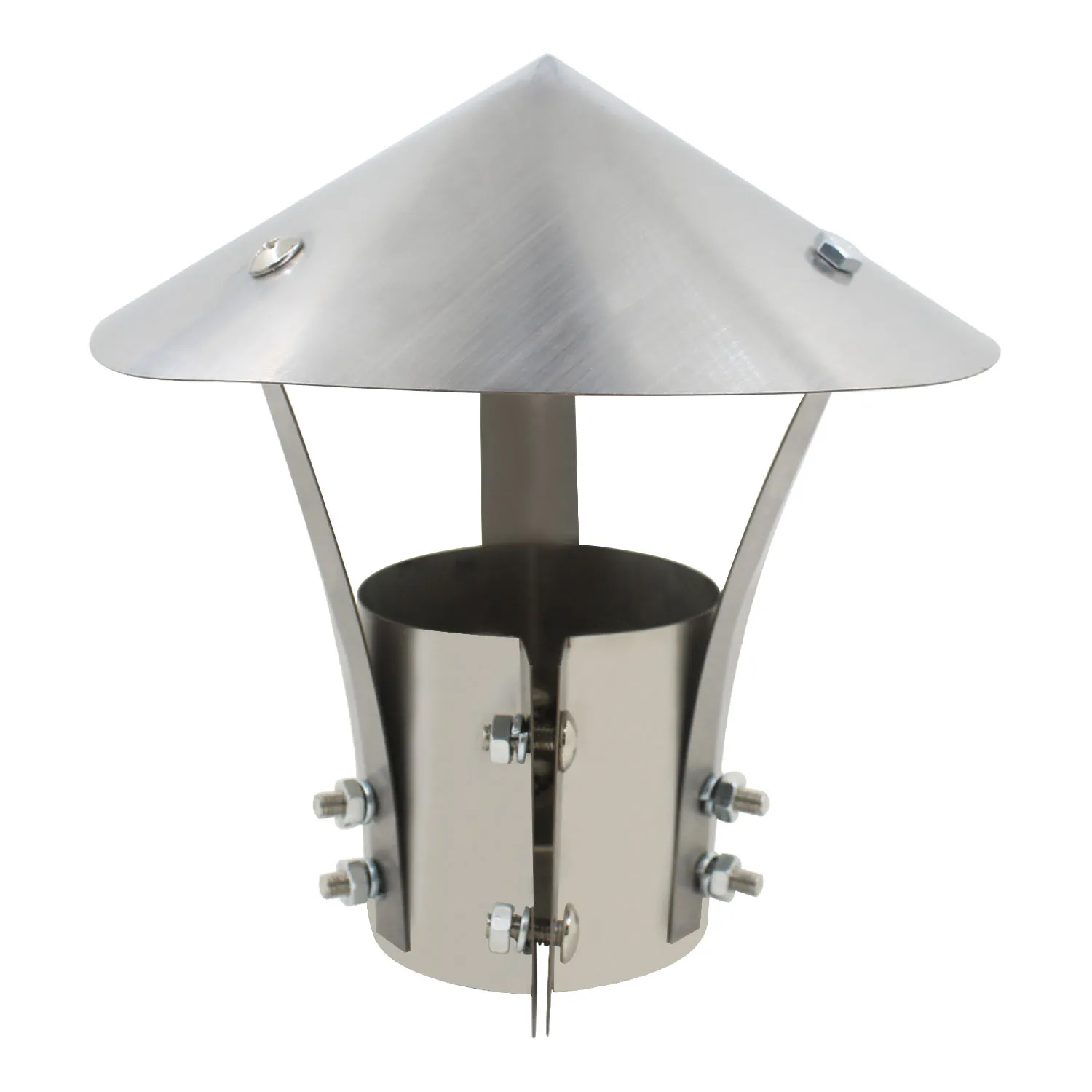 1 Pc Weatherproof Exhaust Pipe Rain Cap Practical Chimney Cover Iron Chimney Exhaust Pipe Cap for Garden Home