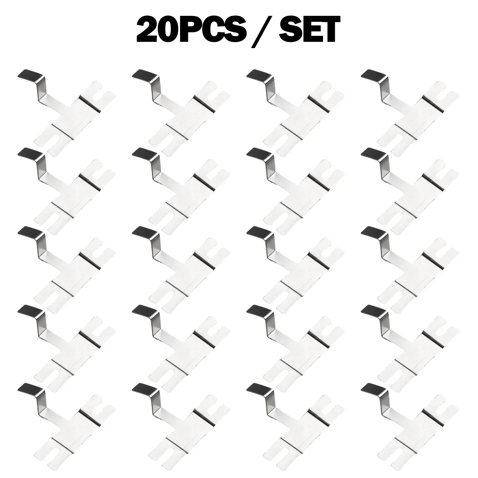 Pacco batteria fogli di nichel senza macchie Spot saldabile 2.6cm/1.02 pollici 20 pezzi acciaio nichelato senza pelatura nuovo di zecca