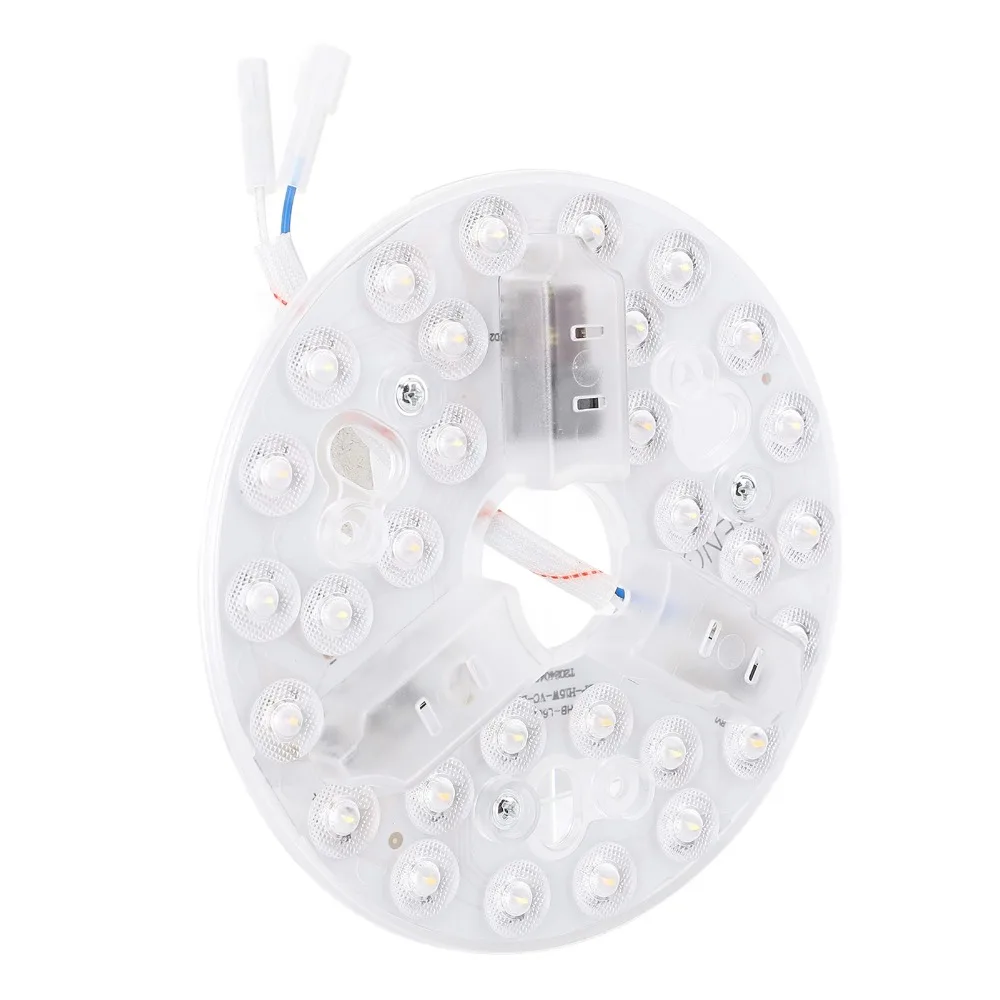 5.3 Inch Ceiling Fan LED Light 3 Color Temperatures Dimmable Ceiling Fan Light Replacement 15 Watts 95 to 265V