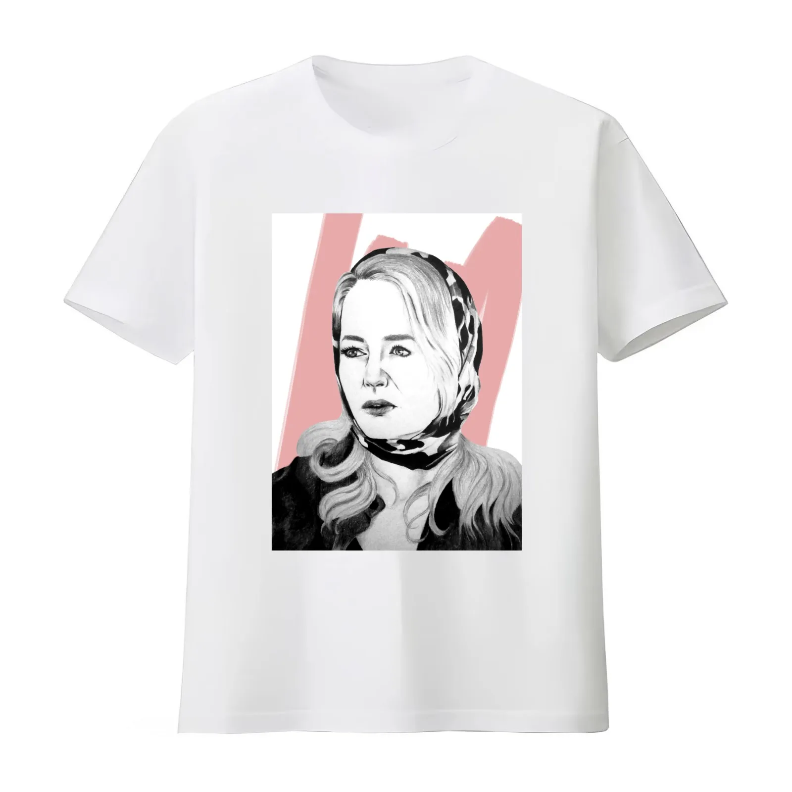 Pink miranda otto T-Shirt Summer Casual Cotton Tee Oversized Streetwear Tops Vintage Graphic Print Loose Fit Short Sleeve