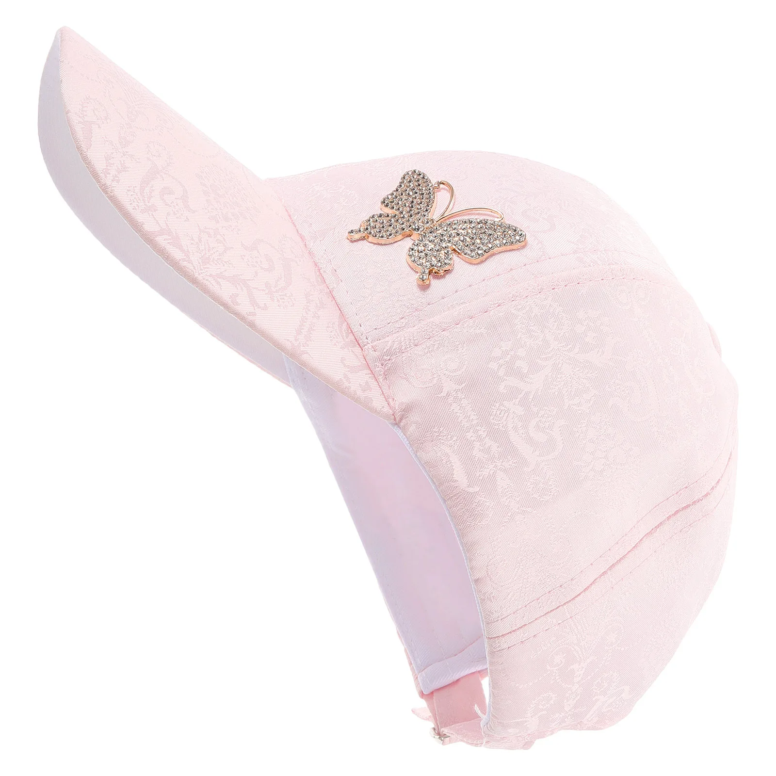 

1pcs Butterfly Hat Women Pink Breathable Sunshade Baseball Cap Summer Hiking Outdoor Fashion Lightweight Durable