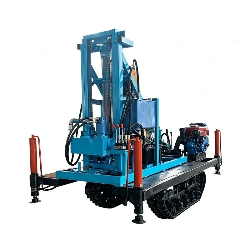 Mini Portable Water Well Equipment Small Drilling Rig For Household Garden Supply Use