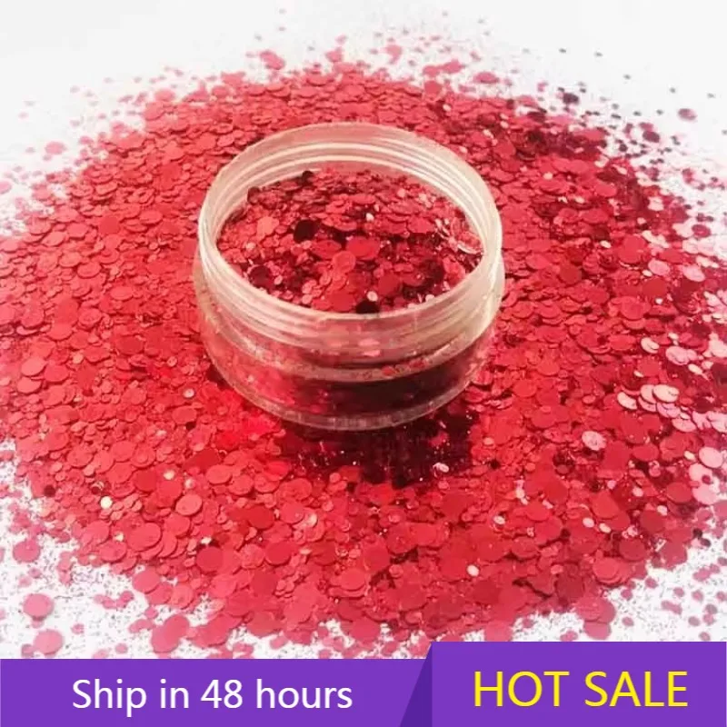 

YTYIN Wholesale Beauty Cosmetic Glitter Mixes Polyester Solvent Resistant Glitter for Nail