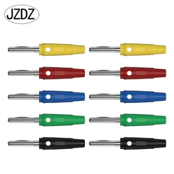 JZDZ 10PCS 4MM Copper Banana Plug Can be Connect Test Probes For Speaker Amplifier J.10019