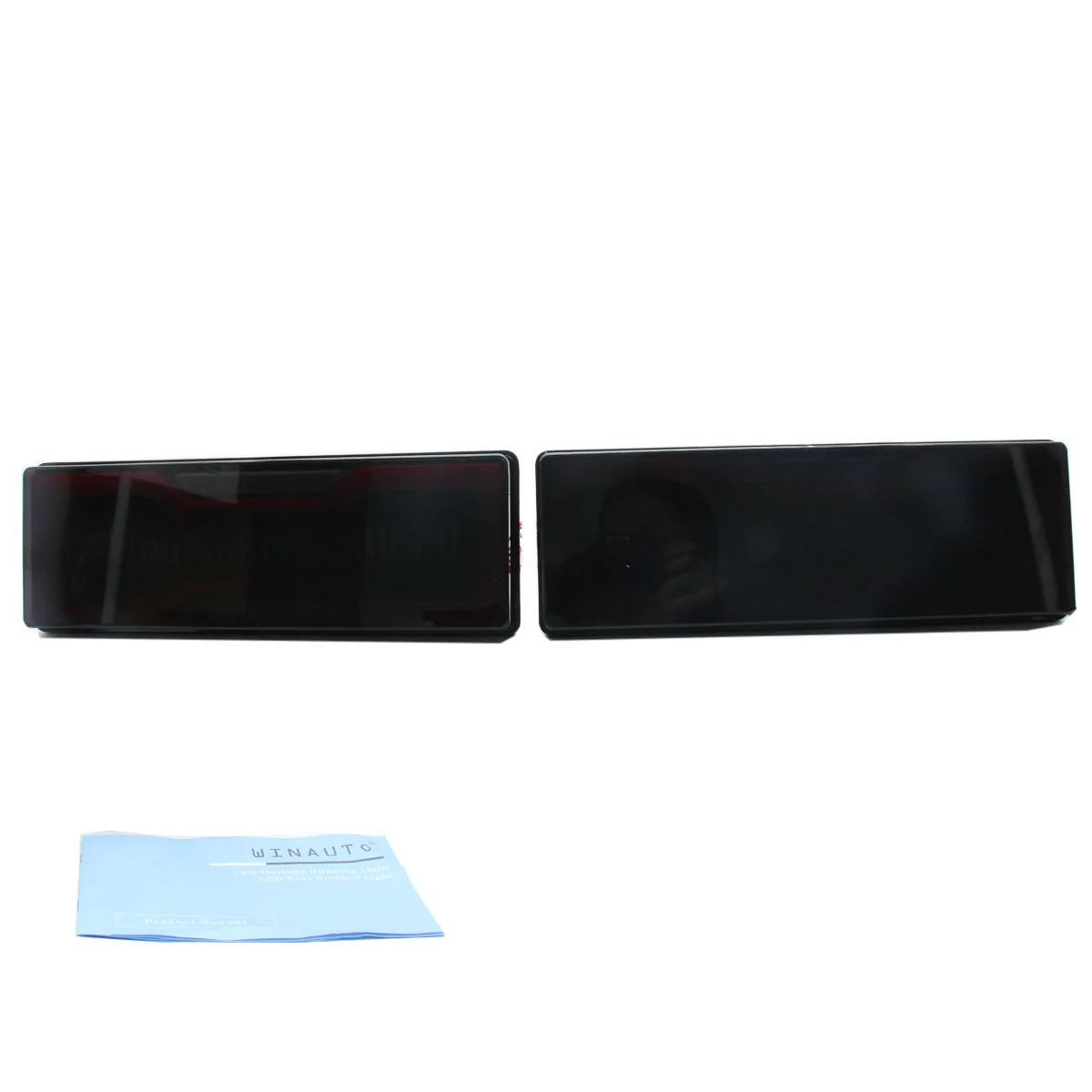 For Land Cruiser FJ tail light smoked black 2010 to 2020 red LED tail light assembly modification