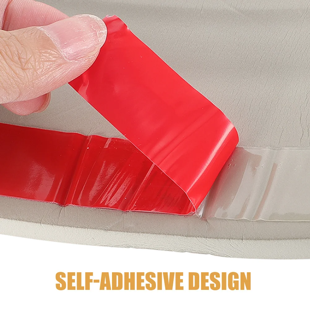 Acabamento de Canto de Parede Flexível 1 Rolo Material NBR Autoadesivo para Acabamento de Parede e Linha de Pé