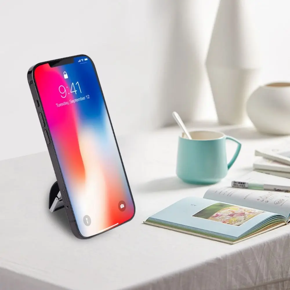 

Новый силиконовый магнитный держатель для телефона, вращающаяся складная подставка для мобильного телефона, портативная регулируемая подставка для кольца на палец для MagSafe