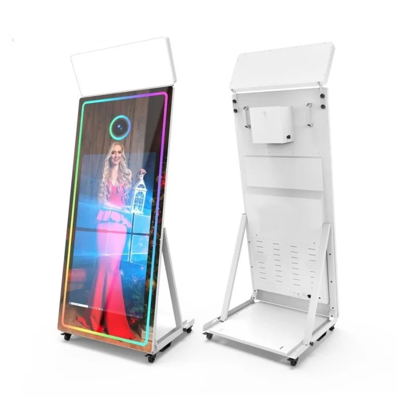 Multifunctional wedding party self-service shooting photography touch screen photo booth y