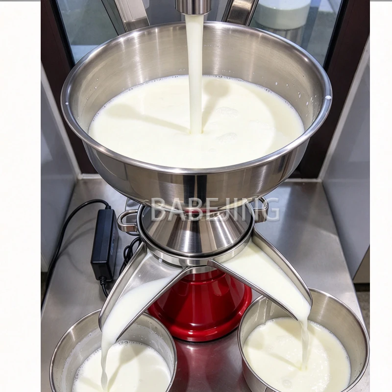 Household Cream Separator Electric Milk Separator Dairy Machine For Raw Milk Processing