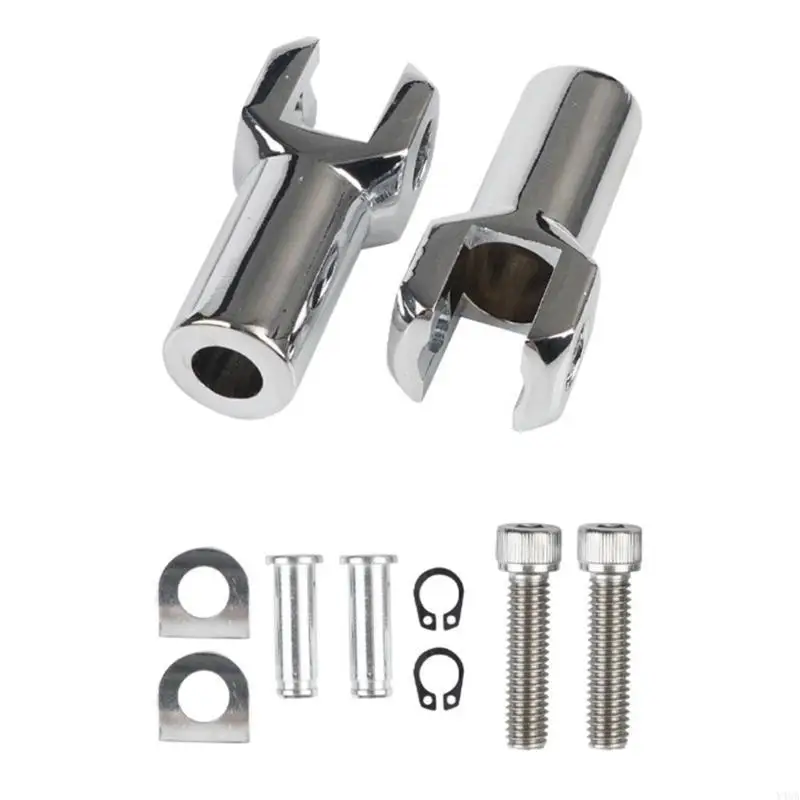 

Y4UA Secure Rear Foot Peg Brackets Supports Holders For Riders And Repair Technicians
