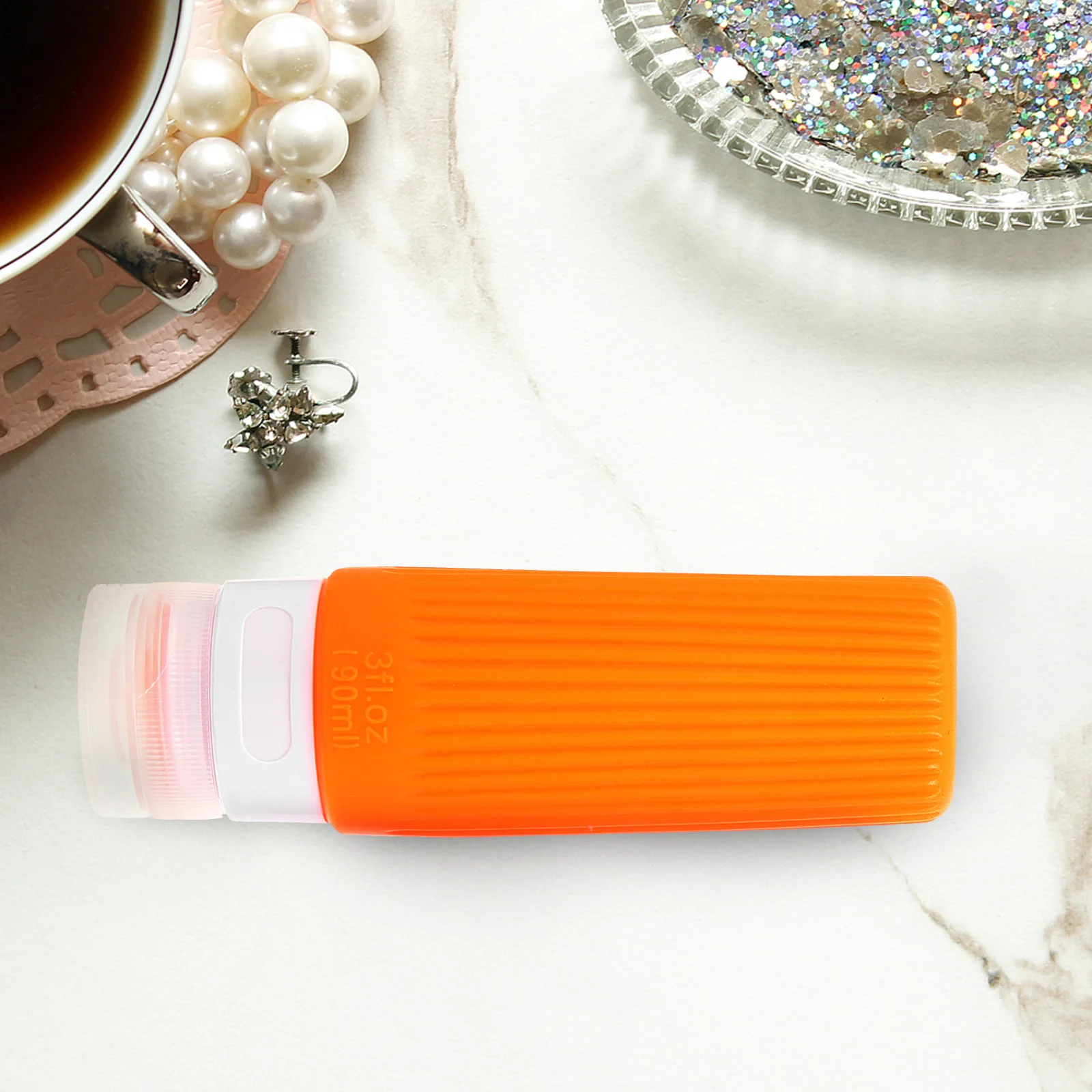 

4Pcs 90ml Travel Size Bottles Soft Silicone Durable Toiletries Containers for Gym Camping Outdoor Activities Travel Bottles