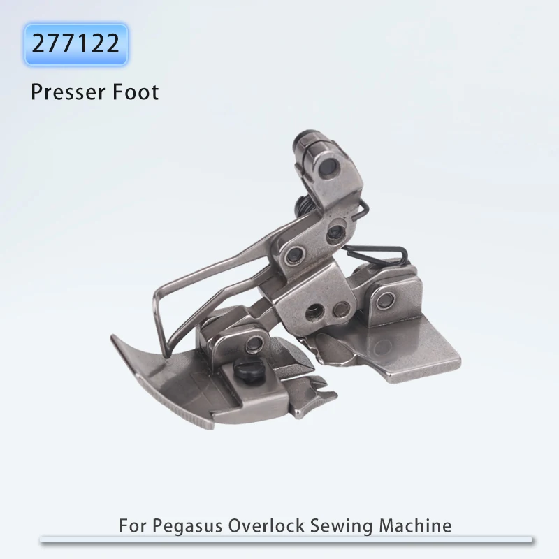 277122 Presser Foot Fit Pegasus 5-Thread Overlock Sewing Machines EX3215, EX3216, MX3216, M832 Use For Heavy-Duty Thick Fabrics