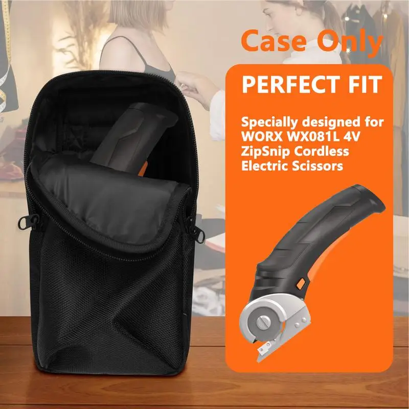Electric Scissors Case Cordless Electric Scissors Protective Case Durable And Portable Storage Bag Cutting Tools Organizer For
