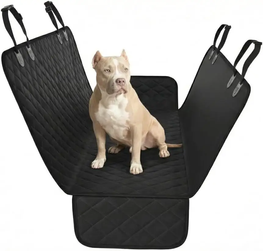 

Водонепроницаемый чехол-гамак для собак на заднее сиденье автомобиля, универсальный для седанов, внедорожников, грузовиков, легко чистится, можно стирать в машине, товары для животных