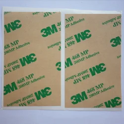 3M Adhesive Transfer Tape 468MP, Transparent ,230mmx230mm/5pcs , Dropshipping