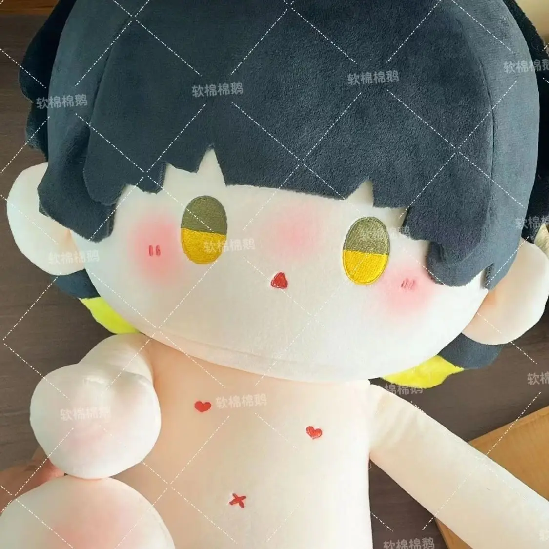 

40 см плюшевая кукла Бачира Мегуру с синим замком, милая мягкая игрушка для косплея, подушка для фанатов аниме