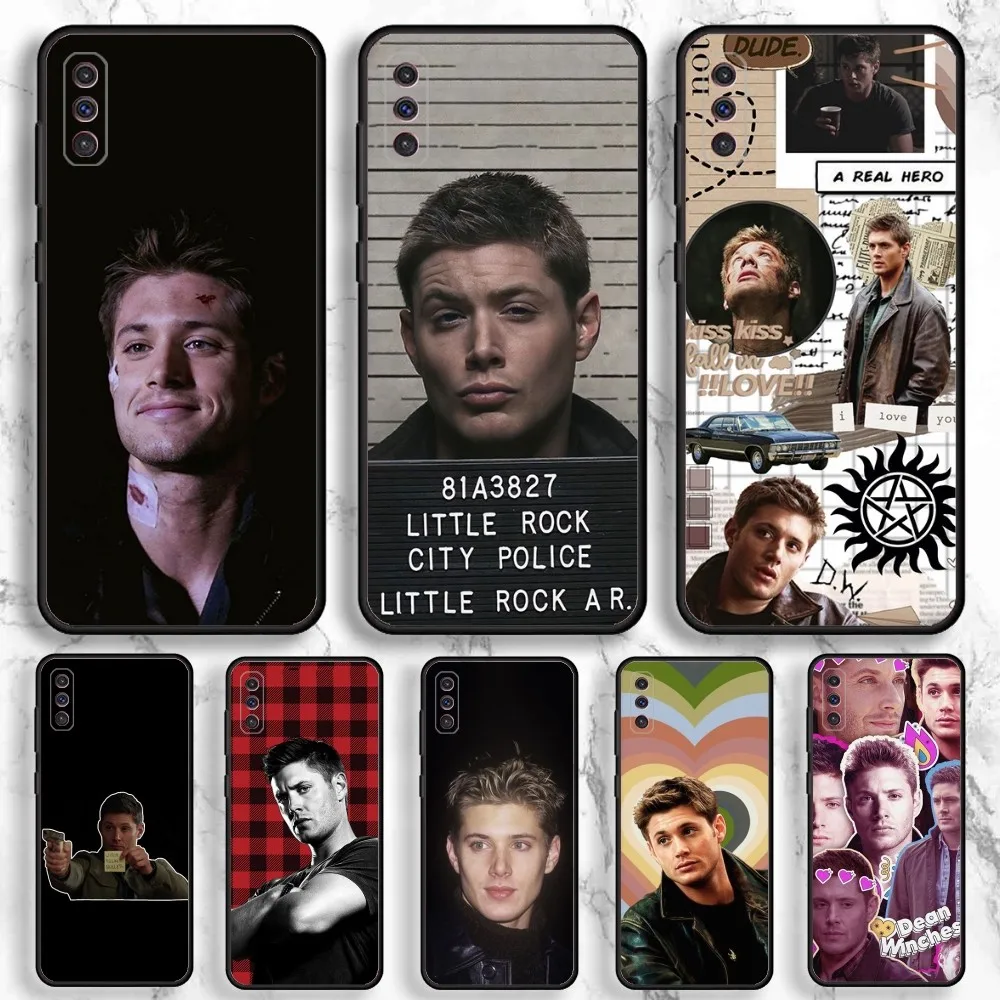 Celebrity Dean Winchester Phone Case For Samsung Galaxy A13,A21s,A22,A31,A32,A52,A53,A71,A80,A91 Soft Black Phone Cover