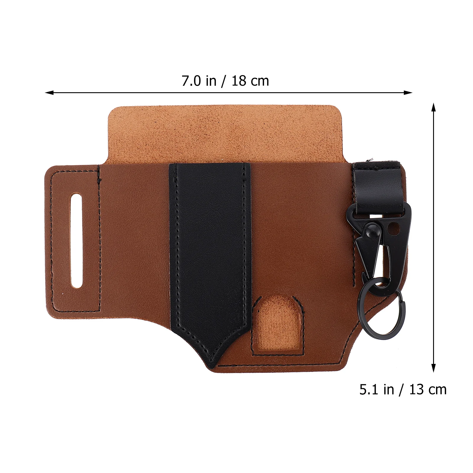 1 個アウトドアツールウエストバッグ収納ポーチレトロポケットデザインポータブルツール懐中電灯ホルダーアドベンチャー用