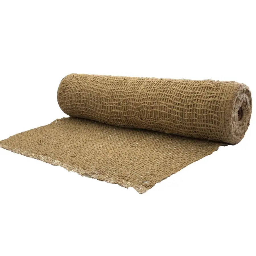 

SoilSaver10Yard AKTrading 10 Yards 30 feet Long 120 Sq. Ft. Coverage Jute Erosion Control, Soil Saver Mesh Blanket48 Wide x 10 Y