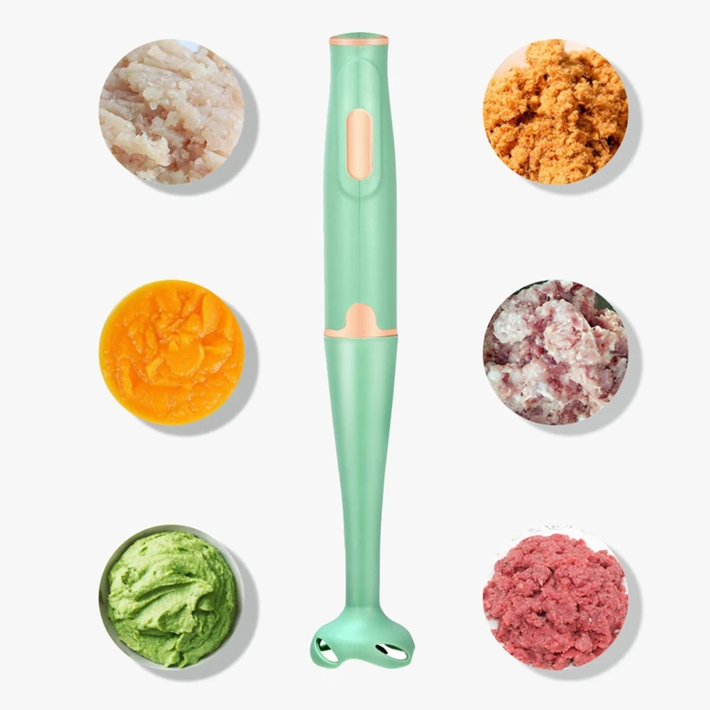 Hand Blender Kitchen Food Vegetable Grinder Food Mixer Purees Smoothies Shakes Sauces Soups Sage B US Plug