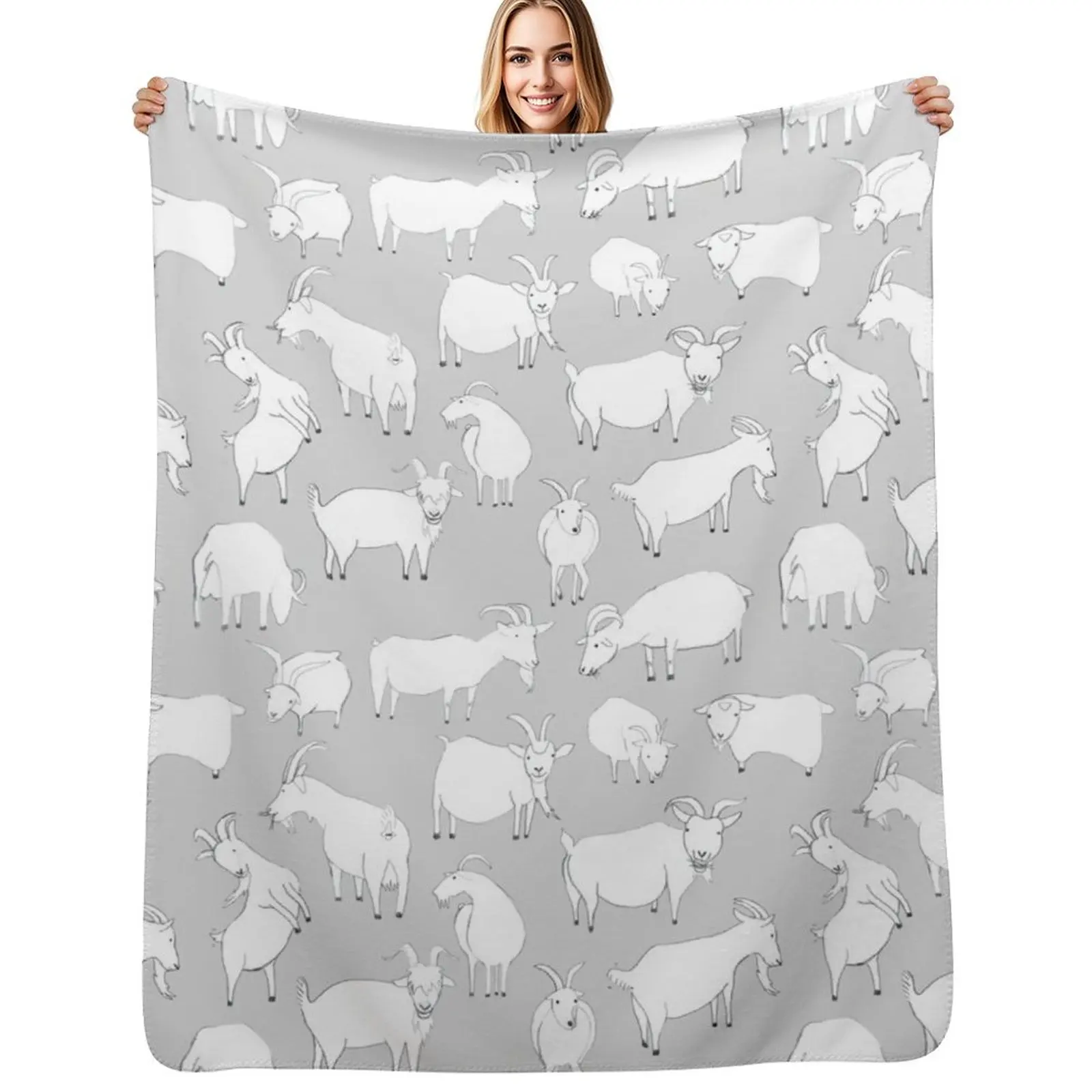 Collecte de fonds caritative - GreyGoats Couverture fine et douce pour dormir les nuits d'été