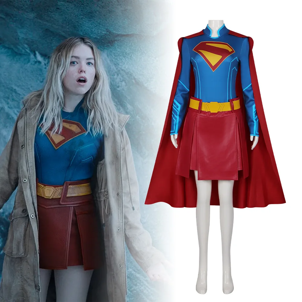 

Super Girl Cosplay Costume Stage Performance Role-playing Female Superhero Tomorrow's Girl Traditional Chinese Costume Women