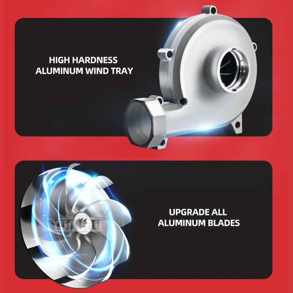 Slotting machine, high-power industrial dust collector, woodworking planer, wall grinder, bag blowing and suction dual-use