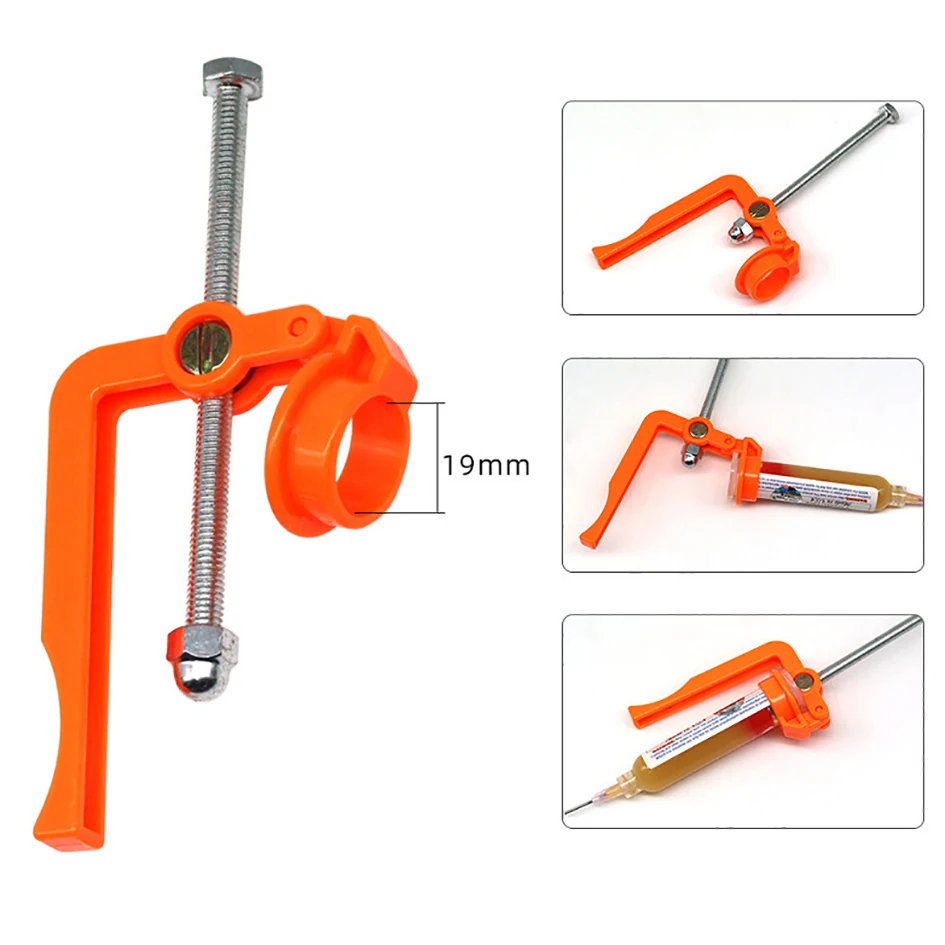 

Orange Labor-Saving 5-10CC Solder Paste Booster UV Solder Mask Ink Welding Oil Pusher for Motherboard Repair Tools 50pcs/lot