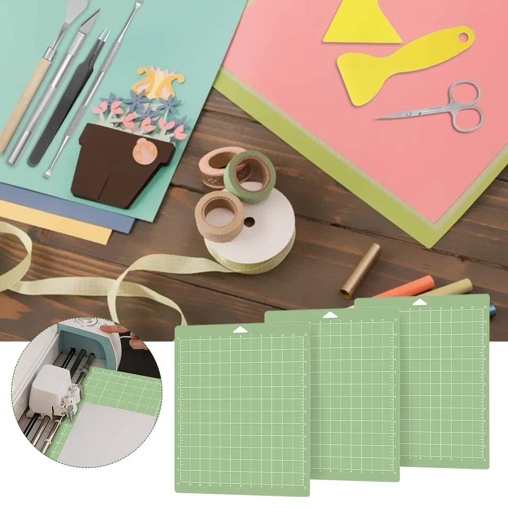 Engraving Non Slip DIY Craft For Scrapbooking Practical Board Plastic Accessories Home Office Cutting Mat Grid Lines Square