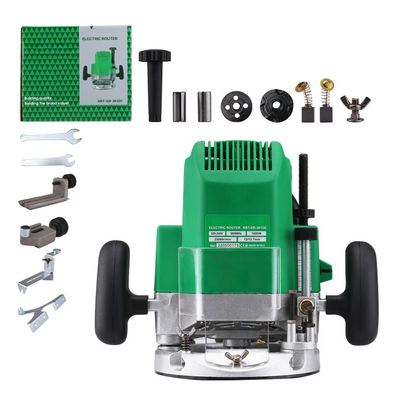 High Power Woodworking Carving Machine, Multi-Function Wood Milling Tool for Furniture Processing & Edge Trimming