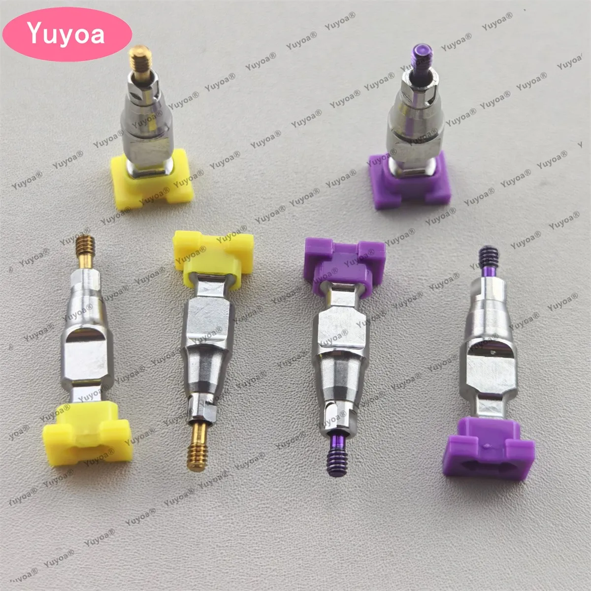 10pcs Closed Tray Composite Transfer for Straumann ITl NC&RC with Cap