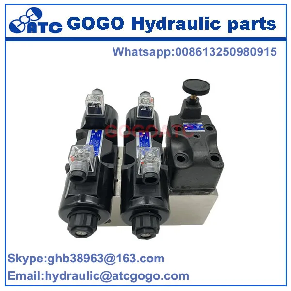 Collecteur de bloc de vannes hydraulique MMC-03-3