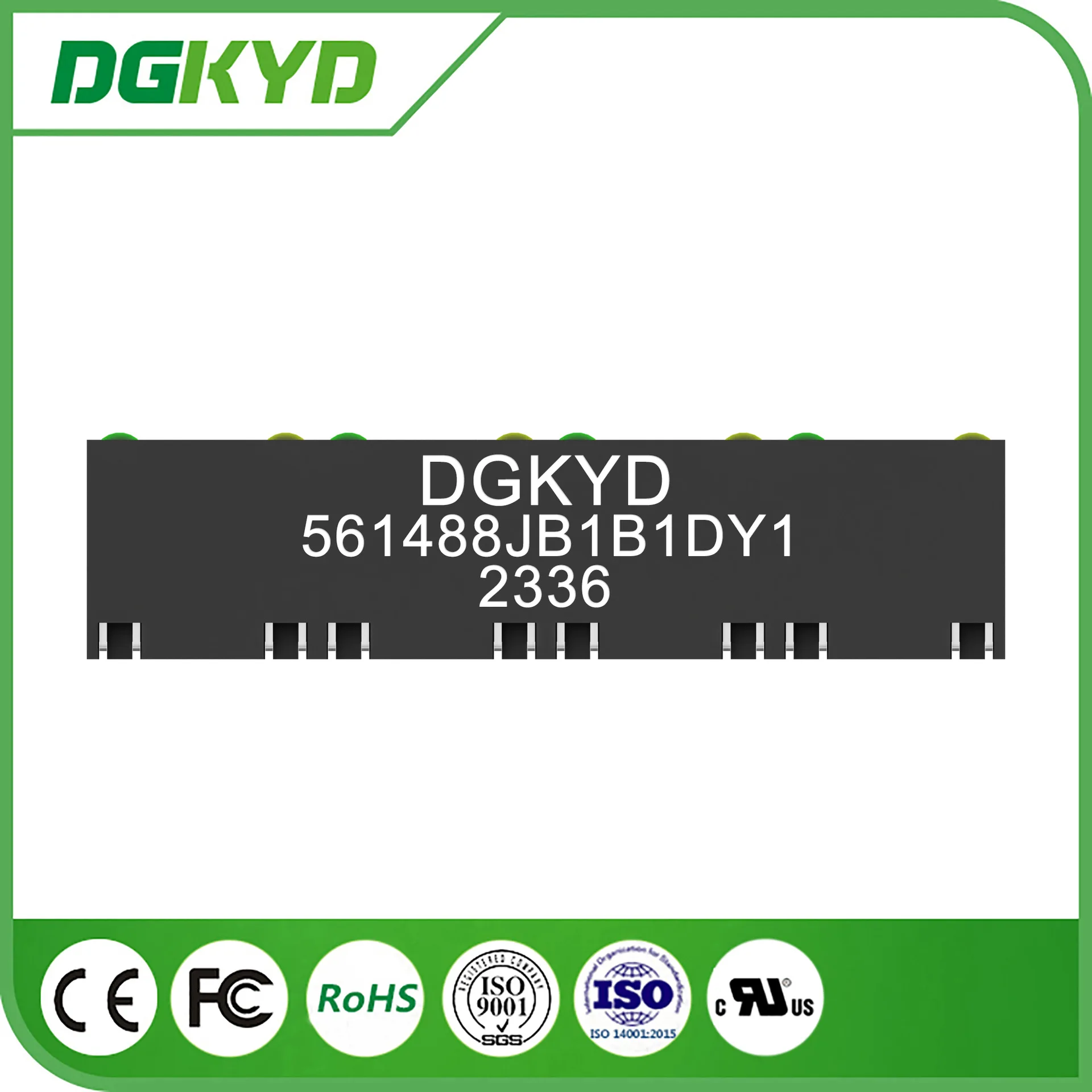 For RJ45 connector DGKYD561488JB1B1DY1027 All plastic with light without transformer, network interface